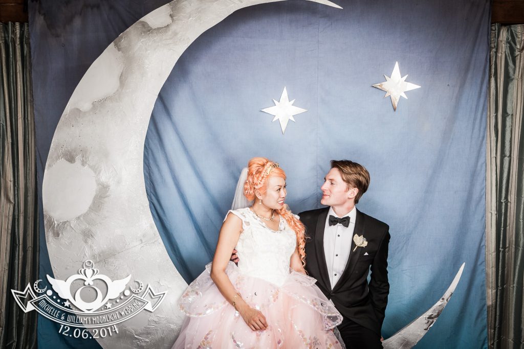 sailor moon themed wedding