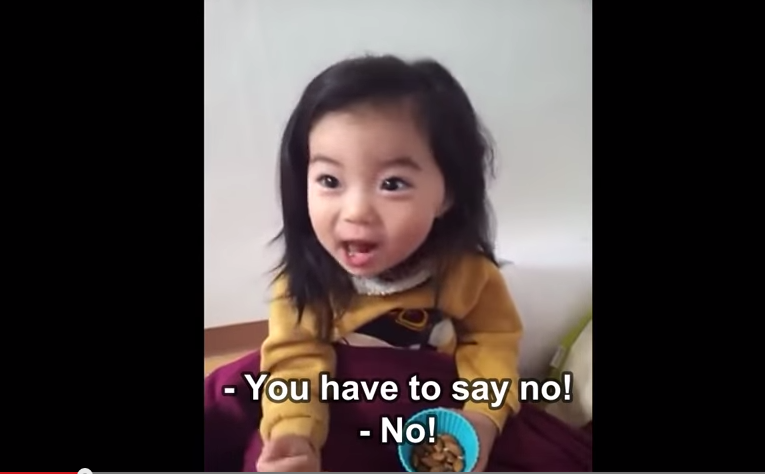 Korean Mom Tries To Teach Her Toddler About Stranger Danger - Character ...