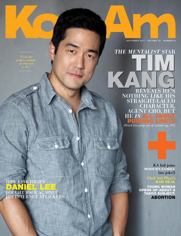 September Issue: The Mentalist’s Tim Kang Is All About Pushing The Limits.