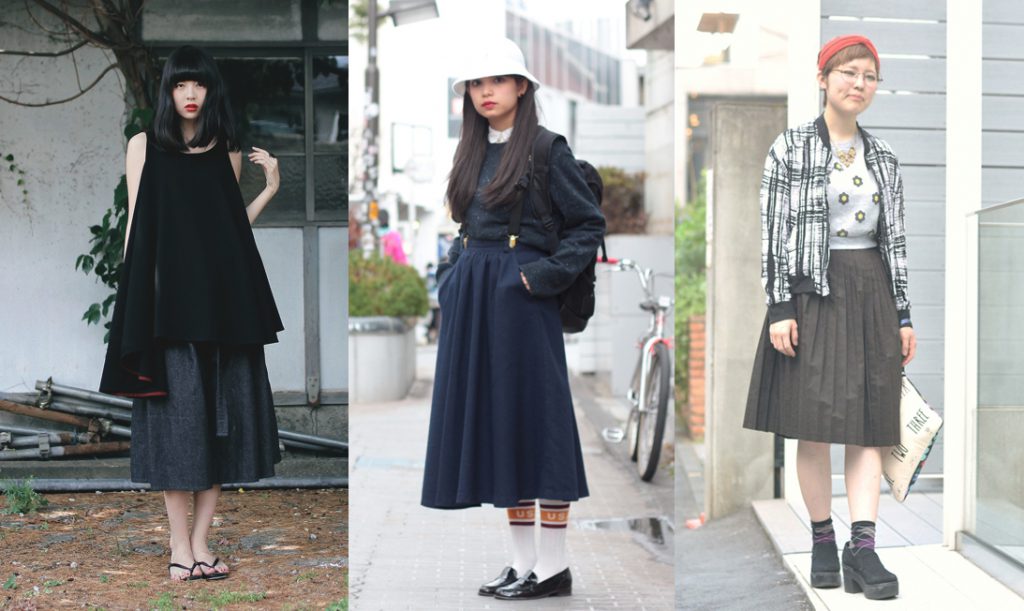 Tokyo Street Style: Midi-skirts - Character Media