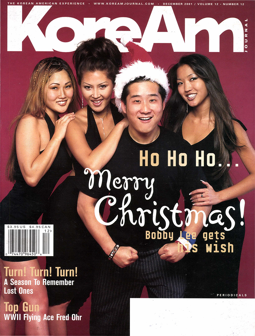 KoreAm Journal December 2001 Bobby Lee Cover