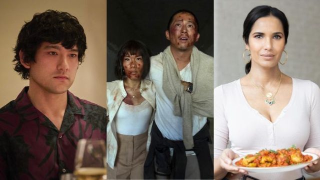 Will Sharpe, Ali Wong, Steven Yeun and Padma Lakshmi.